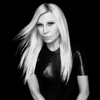 Donatella Versace — Italian fashion designer known for her creative leadership at Versace.