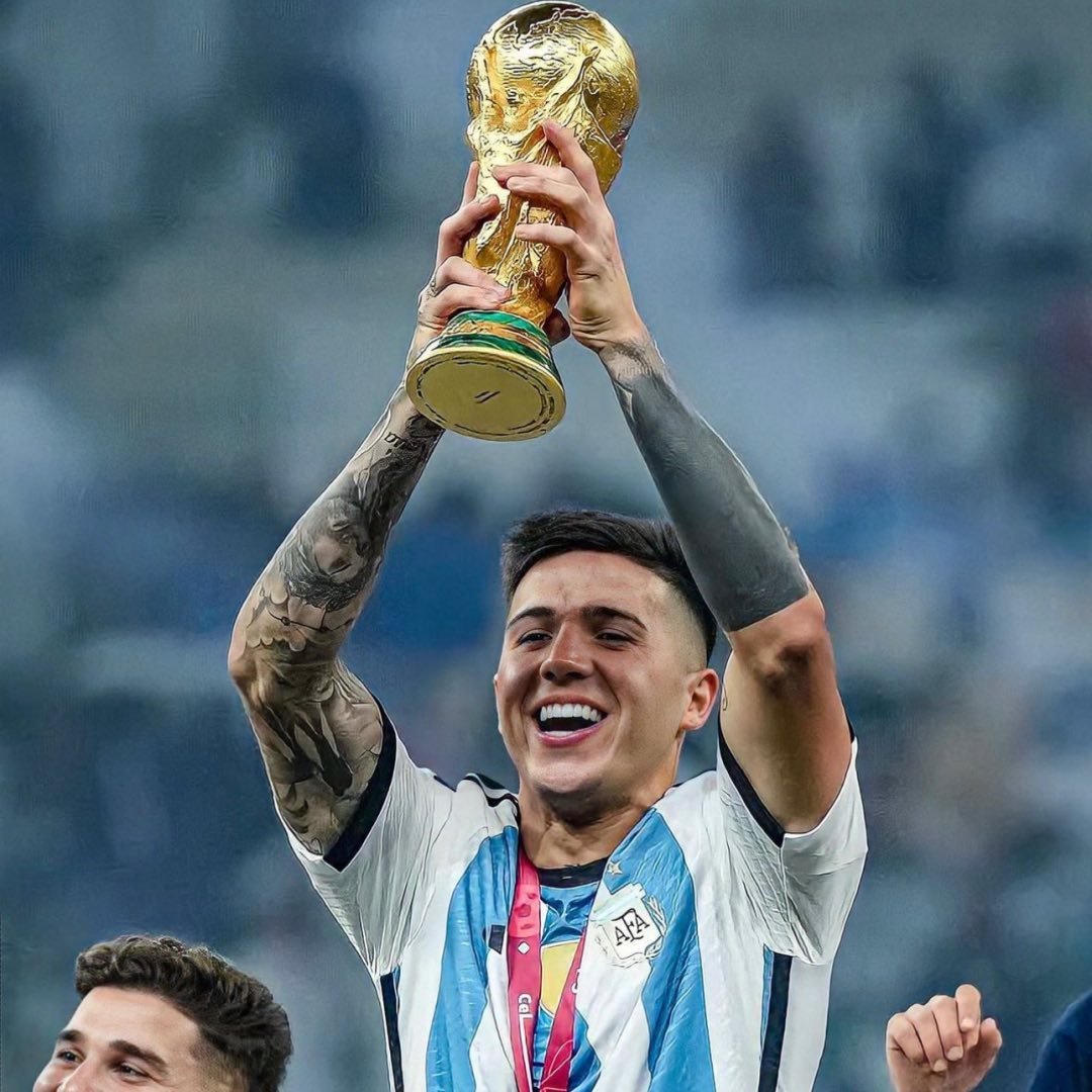 Enzo Fernández — Argentine football midfielder and member of Argentina's 2022 World Cup-winning team.